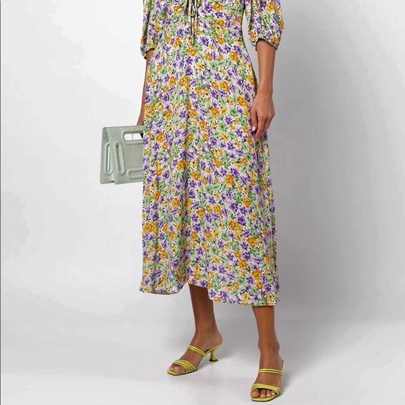 NICHOLAS DANIELLE DRESS - WHISTLEDOWN FLORAL - Picture 11 of 13